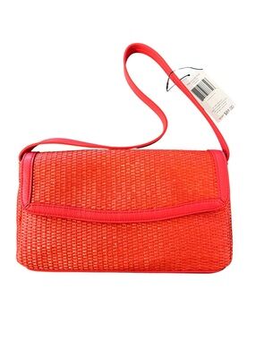 Vera Bradley Cayenne Flap Shoulder Bag Woven Faux Leather Trim NWT MSRP $89